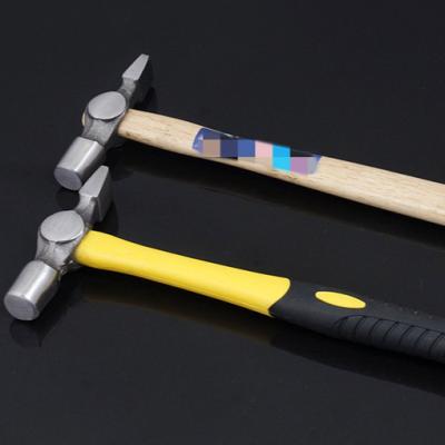 China Machinist Hammer Carbon Steel Cross Paint Hammer With Fiberglass Handle for sale