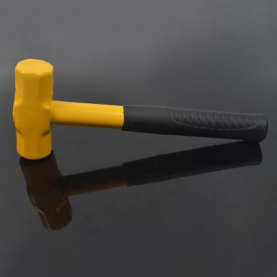 China Professional Machinist Hammer Sledgehammer With Steel Pipe Handle for sale