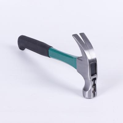 China Machinist Hammer Carbon Steel Claw Hammer High Quality Fiberglass Forged Handle for sale