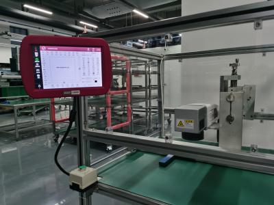 China fliegender der Faser-120m/min automatischer Tintenstrahl-Drucker For Metal Laser-Markierungs-der Maschinen-20W zu verkaufen