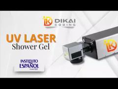 Printer UV Laser Marking Machine 5W 50Hz IR Beam Positioning For HDPE