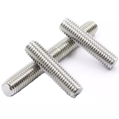 China Bar Grade 4.8 Carbon Steel GI Zinc Plating Construction Threaded Galvanized Blue White Threaded Rod for sale