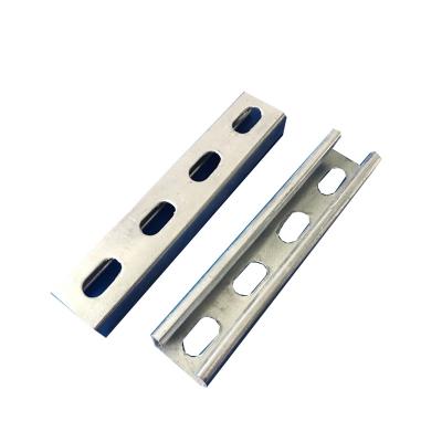 China Steel support system c profile c channel metal building stainless steel c channel unistrut for sale