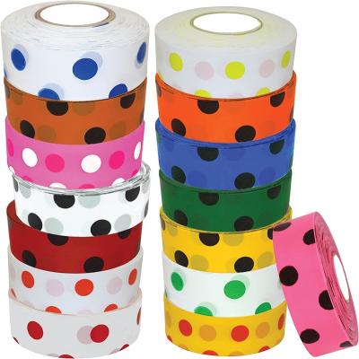 China Non adhesive Polka Dot Patterned Roll Flagging Tape 1