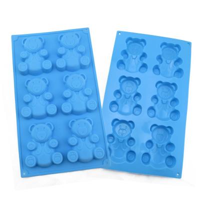 China Different Homsense Amazon Viable Bestsellers Cartoon Silicone Cake Mold Shaped Fancy Silicone Ice Cube Tray Made in Guangdong for sale