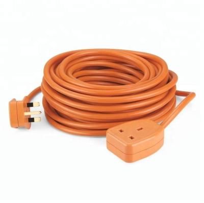 China Household Appliance 1-Gang 13A UK Orange AC Power Cord for sale