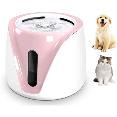 China Automatic circulating water automatic pet drinking 2l automatic cat water fountaincfor cat dog for sale