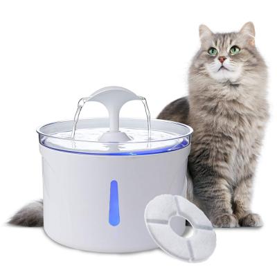 China 2.5L Automatic Ultra Quiet Dog Cat Pet Drinking Water Station with Night Light and Auto-Switch Function for sale