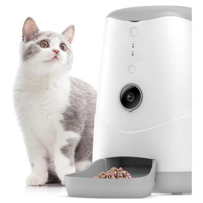 China Automatic ABS 3.7L Smart Auto Synchronized Dog Driver With WiFi APP Control Cats Dogs Feeding Bowls Feeding for sale