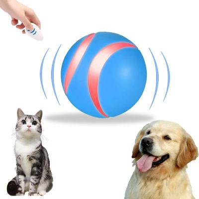 China Fashionable Automatic Pet Remote Control Smart Ball With USB Rechargeable Dog Self-Entertainment Toy for sale