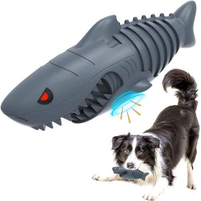 China Viable Indestructable Dog Bone Chew Toy With Noise For Chewers Food Grade Pet Aggressive Non-Toxic Dental Toys for sale