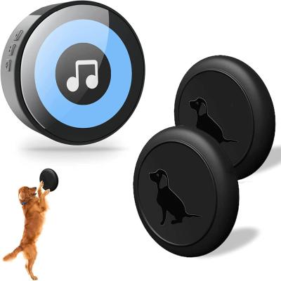 China IP65 Fashionable Waterproof Wireless Dog Bells 20 Button Melodies Dog Smart Touch Bell for sale