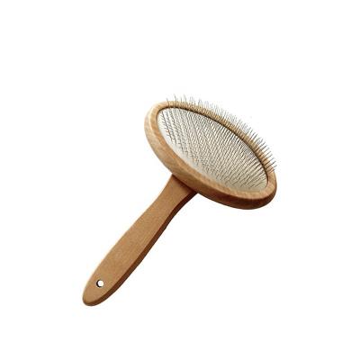 China Viable Pet Grooming Tool for Deshedding Dog Brush and Cat Brush Slicker Pet Grooming Brush for sale