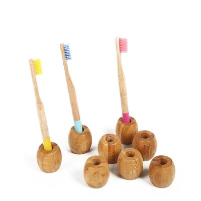 China Home Eco Friendly Bamboo Toothbrush Holder Toothbrush Manufacturer for sale