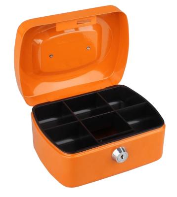 China Wholesale High Quality Steel Portable Metal Cash Box Security Box for sale