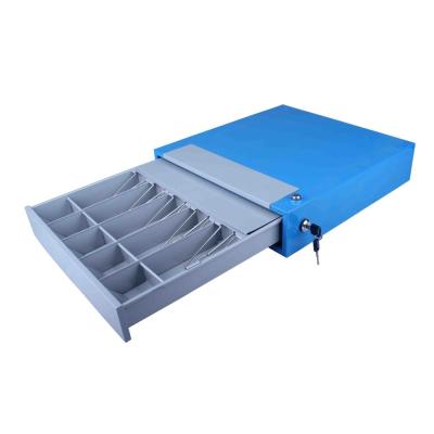 China OEM Cold Rolled Steel Metal Cash Drawer Cabinet Cash Box For Store for sale