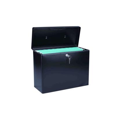 China China Factory Top High Quality Metal Security Metal Folder Box With Key Lock for sale