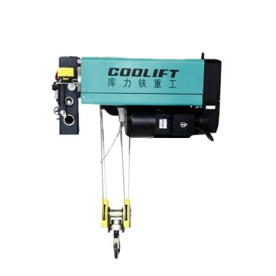 China Workshop Hoist Electric Hoist Beam Double 10 Ton Wire Rope Hoist for sale