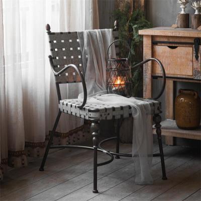 China Indoor/Outdoor Leisure Garden Chair Rattan And Iron Furniture Industrial Minhui Indoor/Outdoor Armchair for sale