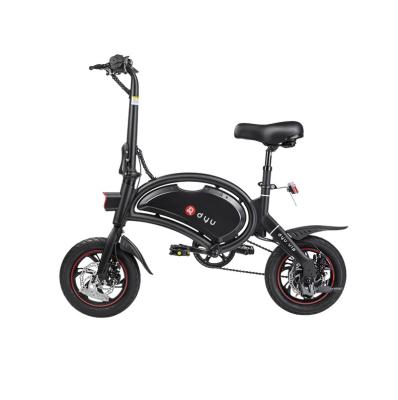 China Aluminum alloy DYU small dual mode foldable lightweight cheap electric scooter electric scooter made in China for sale