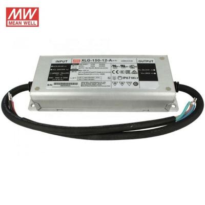 China Meanwell XLG-150-12-A 150W 12V 12.5A Metal Case Constant Voltage Constant Power Metal Case Led Street Light Strips 110Vac 220Vac 12Voltage for sale