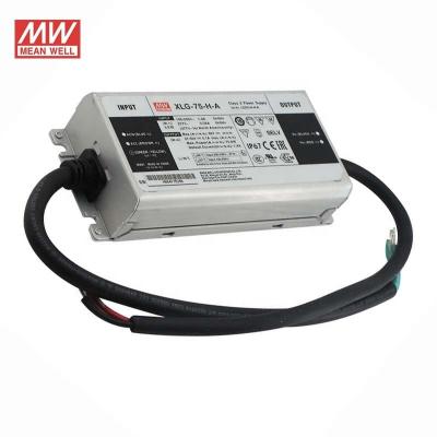 China Metal Case Dimming Meanwell XLG-75-L-Da2 XLG-75-H-Da2 75Watt 700Ma Constant Power 75W Dali 2 Control Dimmable Led Driver for sale