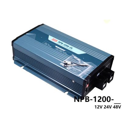 China Meanwell NPB-1200-24 1200W 24V1200W NPB-1200-24 High Reliable Ultra Wide String Smart Battery Charger for sale