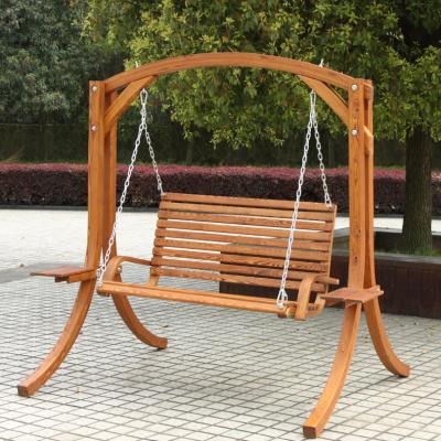 China Factory Price Modern Wooden Swing Seat Sofa Set Furniture Chairs With Arms Connector Compatible for sale