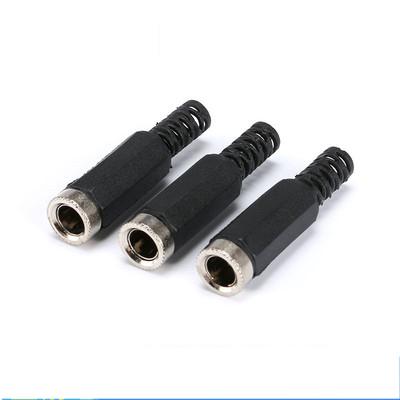 China Yswdz Yx-5.5-2.1Mm Metal Head Socket 5.5*2.1 Welded Wire DC Power Socket Classic for sale