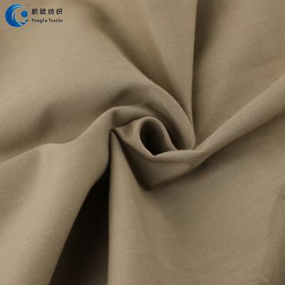 China Waterproof in stock 65 polyester 35 cotton 133*72 112gsm tc twill print dyed tc fabric for workwear for sale