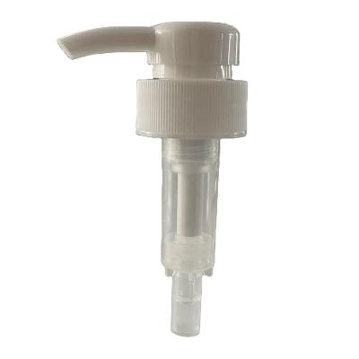 China Non Spill 33/400 33/410 4cc Outlet Spring Lotion Pump Up-down Lock Plastic Lotion Pump for sale