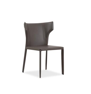 China China Supplier Wholesale Modern Leather Material Chair Modern Dining Chair Popular Writing Chair for sale