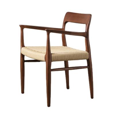 China 2021 modern popular modern rattan chair for restaurant writing chair living room dining chair for sale