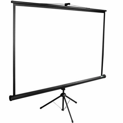 China Portable portable quick fold tripod budget standard screen with outdoor OEM/ODM office equipment stand meeting room home theater for sale