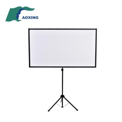 China Tripod portable ultra light portable x-type projection screen for sale