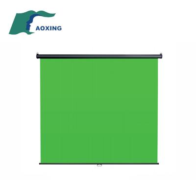 China Professional Manual Photography Green Backgrounds Photo Screen Green Screen for sale