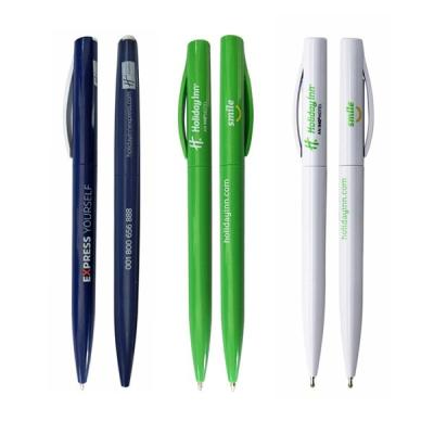 China Premium Promotional Advertising Pen Holiday Inn Plastic Hotel Pen For Intercontinental Hotel Promotion Pen for sale