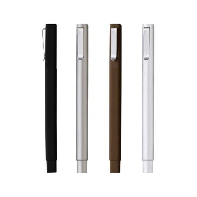 China Promotional PROMOTIONAL Rubber Soft Touch Ball Finishing Pen Executive Plastic Pens With Clip for sale