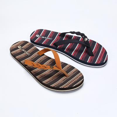 China Fashion Trend Indoor Summer EVA Slides Flat Non Slip PU Top Sandals Non Custom Logo Women's Slippers Flip Flops for sale