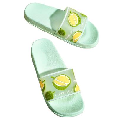 China Fashion trend top guaranteed quality women's shoes EVA High Flexible outsole fruit slippers indoor sandals for sale