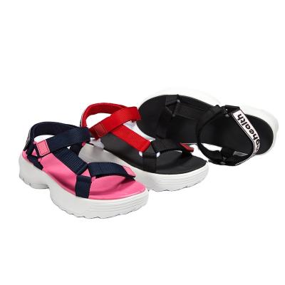 China Fashion Trend Wholesale Women's Classic Strap Outdoor Sport Sandals Summer Beach EVA Slides Custom Logo Platform Sandal For Ladies for sale