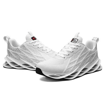 China Wholesale High Quality Mens Sports Shoes Fashion Trend Sneaker Custom Logo Blade Sports Shoes Fashion Running Shoes For Men White Sneakers for sale