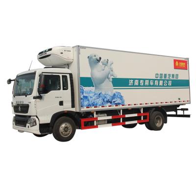 China 4x2 Insulated Cold Room Transport Truck Reefer Van JYJ5167XLCE for sale