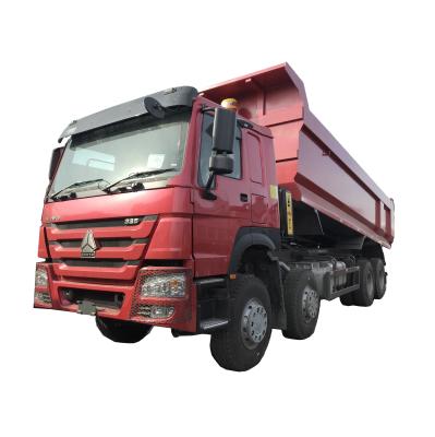 China 100% original Sinotruk front lifting howo dump truck 25 ton dump tipper > 8L for sale