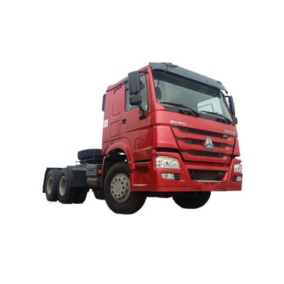 China Trailer Head Sinotruk 6x4 HOWO 371 Tractor Truck Price 6800*2496*3125 for sale