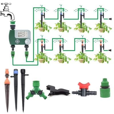 China 4/7 Micro Drip Tube 8/11inch Garden Self Spray Automatic Garden Sprinkler Waterproof Watering Irrigation System for sale