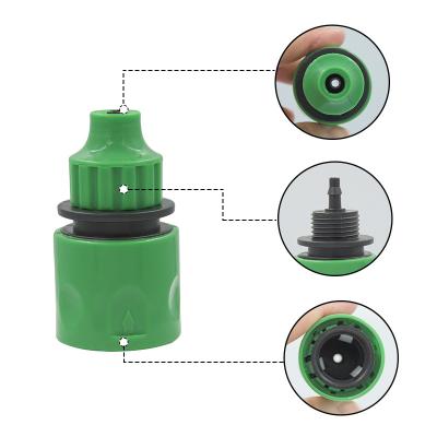 China Easy Installation Garden 4/7inch or 8/11 inch Female Thread Flexible Hose Connector Water Faucet Adapter Connector Quick Coupling Joint for sale