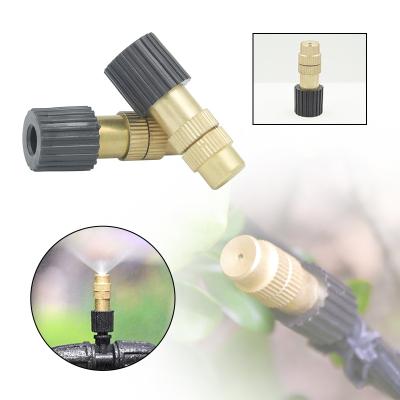 China Automatic Adjustable Irrigation Garden Metal 6mm Sprayer Nozzle Water Sprayer Nozzle Mist Mist Spray Nozzle for sale