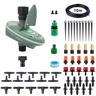 China Ningbo 10m DIY Waterproof Smart Drip Irrigation Hose Connect System Plastic Automatic Garden Watering Kit for sale