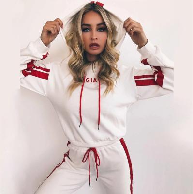 China Latest Popular Super Soft Material Anti-wrinkle Pullover Hoodie Sets Color Oversize Fit Custom Hoodies For Women for sale